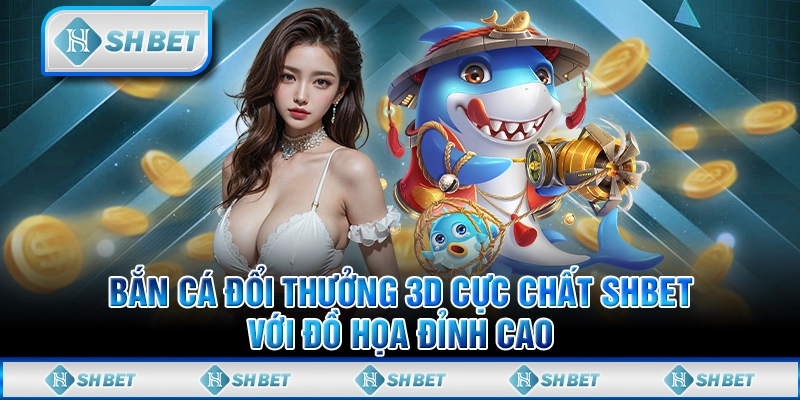 Bắn Cá Đổi Thưởng 3D Cực Chất SHBET Với Đồ Họa Đỉnh Cao