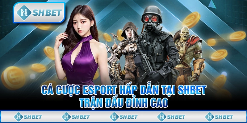 Cá Cược Esport Hấp Dẫn Tại SHBET Trận Đấu Đỉnh Cao