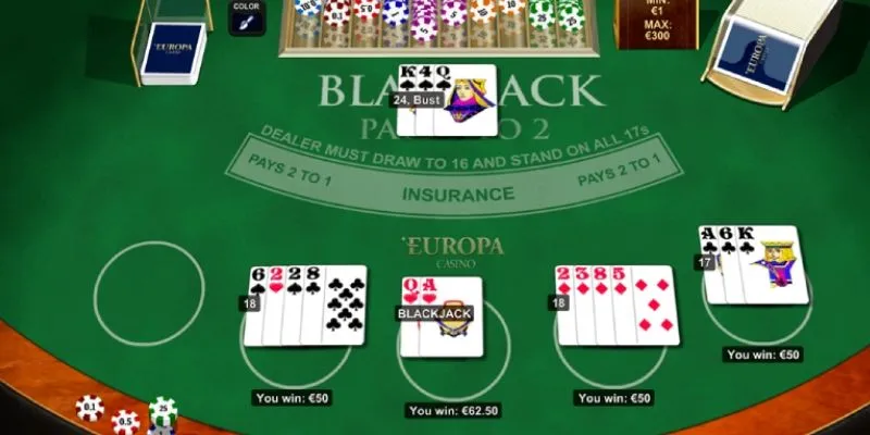 Bật mí mẹo chơi Blackjack hiệu quả