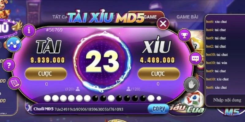 Bí quyết chơi tài xỉu MD5 từ chuyên gia